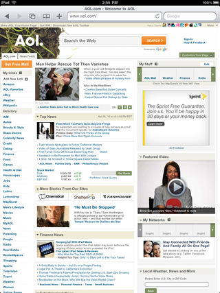 Illustration for article titled Websites on the iPad Gallery